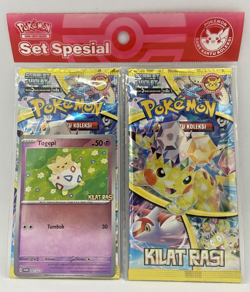 Special Set Pokemon Indonesia Kilat Rasi/ Surging Sparks SV8S Togepi Promo - Image 1