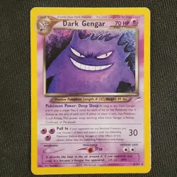 Dark Gengar 6/105 — Pokemon Neo Destiny (2002) — Holo — LP/MP - Image 1