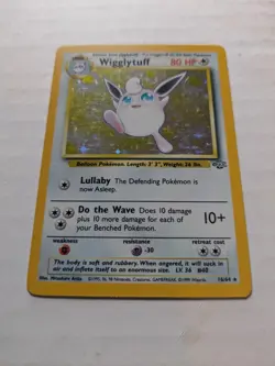 Wigglytuff 16/64 Holo - Pokemon - Jungle - MP - Image 2