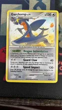 Pokemon TCG: Garchomp 5/147 Holo Rare Platinum Supreme Victors NM - Image 1