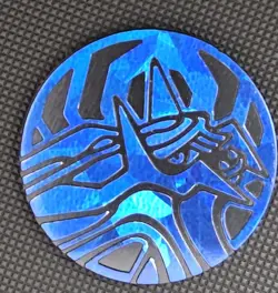 Pokemon TCG Dialga Blue Coin - Image 1