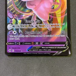 2021 Pokemon Fusion Strike Mew V 113/264 LP SEE PHOTOS - Image 3
