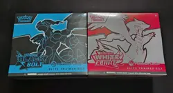 Pokemon TCG White Flare & Black Bolt ETB Bundle - Pokemon Center Exclusives - Image 1