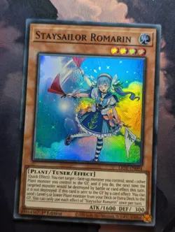 Staysailor Romarin LIOV-EN094 Super Rare 1st Edition - YuGiOh Card - VLP - Image 1