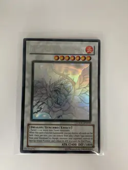 Yu-Gi-Oh! Black Rose Dragon Ghost Rare CSOC-EN039 Unlimited Edition NM Card - Image 2