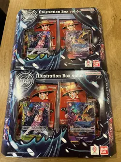 One Piece Illustration Box Volume 6 New SEALED 2 box ! - Image 1