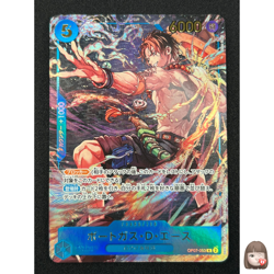 [NM] Portgas D. Ace ONE PIECE Japanese OP07-053 Weekly Shonen Jump Promo CN61 - Image 1
