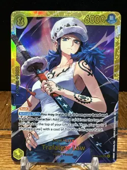 One Piece Heroine’s Edition Extra Booster Trafalgar Law EB03-062 SEC English - Image 3