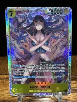 One Piece Heroine’s Edition Extra Booster Nico Robin EB03-055 SR English - Image 2