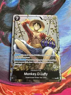 One Piece Monkey D. Luffy P-075 Carrying On His Will Mini Tin Promo - Image 1
