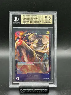 2025 One Piece San-Gorou English Treasure Cup February 2025 Top 64 BGS 9.5 - Image 1