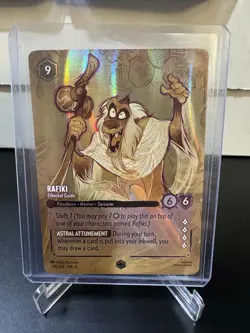 Disney Lorcana - Azurite Sea - Rafiki Ethereal Guide (Enchanted) 208/204 - NM - Image 1