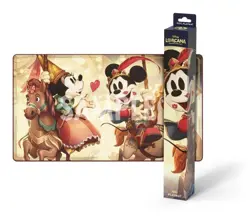 Disney Lorcana Park Exclusive - Iconic Mickey & Minnie Foil Playmat Sealed - Image 1