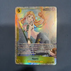 Nami EB03-053 SR Foil English One Piece TCG Card Near Mint - Image 1