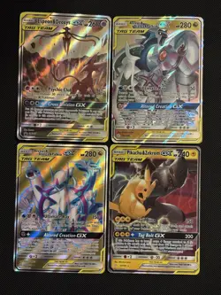Pokemon TCG Tag Team GX Bundle (4 Cards) NM-MP - Image 1