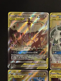 Pokemon TCG Tag Team GX Bundle (4 Cards) NM-MP - Image 2
