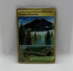 Gravity Mountain 250/191 Hyper Rare Pokemon TCG Surging Sparks NM Card - Image 1