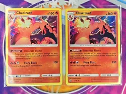 🔥2018 Pokemon Card Sun & Moon - Dragon Majesty Holo Charizard #3 Sleeved 🔥📈 - Image 3