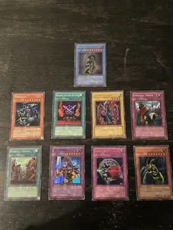 Yu-Gi-Oh! Black Luster Soldier, Metalzoa, Foil 1st Edition 9 Card Lot All Holos - Image 1