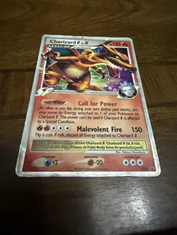 Pokemon Charizard G Lv.X Promo Holo Level Up Dragon 120 HP DP45 Card English - Image 2
