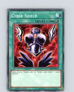 Yu-Gi-Oh TCG Cyber Shield SS02-ENC12 1st Edition Common Card NM - Image 1