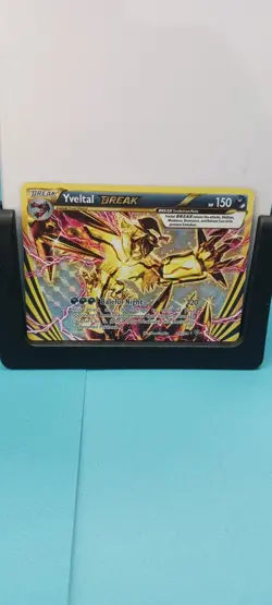 Pokemon XY Steam Siege Yveltal Break 66/114 Holo Card NM Condition - Image 1
