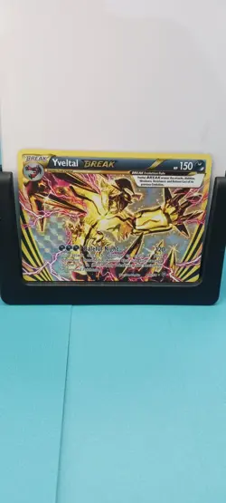 Pokemon XY Steam Siege Yveltal Break 66/114 Holo Card NM Condition - Image 2