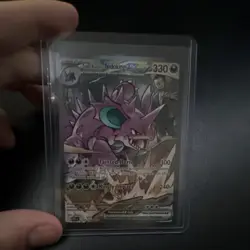Pokemon Team Rocket's Nidoking EX Holo 233/147 Beast 330 HP Ultra Rare Card - Image 1