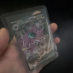 Pokemon Team Rocket's Nidoking EX Holo 233/147 Beast 330 HP Ultra Rare Card - Image 3