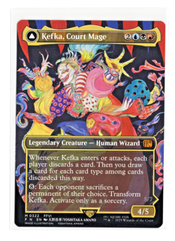 Kefka, Court Mage BORDERLESS Mythic #322 - Magic The Gathering: Final Fantasy - Image 1