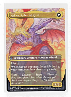 Kefka, Court Mage BORDERLESS Mythic #322 - Magic The Gathering: Final Fantasy - Image 2