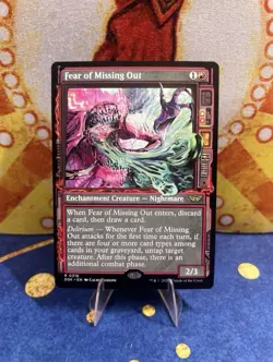 Fear of Missing Out (Showcase) R Duskmourn: House of Horror 316 NM - Image 1