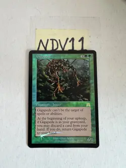 MTG FOIL Gigapede -Onslaught - Image 1