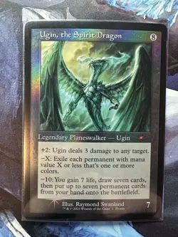 Ugin, The Spirit Dragon (Retro Frame) (Foil) (NM) Secret Lair Drop SLD MTG Promo - Image 1
