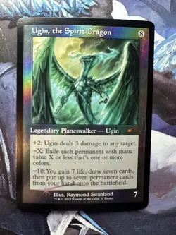 Ugin, The Spirit Dragon (Retro Frame) (Foil) (NM) Secret Lair Drop SLD MTG Promo - Image 2