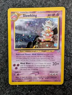 Slowking 14/111 Neo Genesis Holo Rare MP Vintage WOTC - Pokemon TCG - Image 1