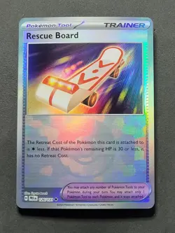 Rescue Board 126/131 Poke Ball Pattern Prismatic Evolutions Pokemon TCG - Image 1