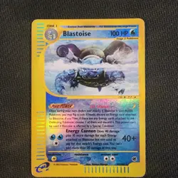 Blastoise 37/165 — Pokemon Expedition (2002) — Reverse Holo - Image 1