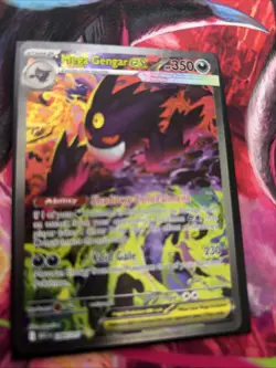 Pokemon TCG Mega Gengar EX Ascended Hereos Ultra Rare - Image 3