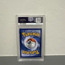 2015 Pokemon Breakthrough #153 Houndoom EX Full Art PSA 8 NM-MT - Image 2