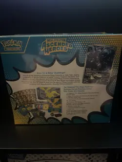Pokemon TCG Ascended Heroes Pokemon Center Exclusive ETB SMALL NICK ON FRONT - Image 3