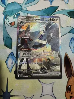 Pokemon Ascended Heroes Steven’s Metagross ex 289/217 Special Illustration Rare - Image 1