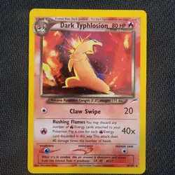 Dark Typhlosion 10/105 — Pokemon Neo Destiny (2002) — Holo — LP - Image 1