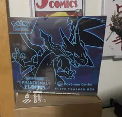 Pokemon Center ETB Phantasmal Flames Elite Trainer Box Sealed - Image 1