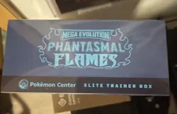 Pokemon Center ETB Phantasmal Flames Elite Trainer Box Sealed - Image 2