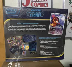 Pokemon Center ETB Phantasmal Flames Elite Trainer Box Sealed - Image 3