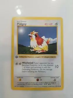 Pokemon Pidgey Base Set 57/102 Shadowless 1st Edition - Image 1