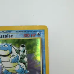 Pokemon WOTC Blastoise 2/102 Base Set Holo Rare 1999 Vintage Original HP/DMG - Image 4