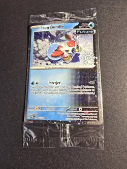 Iron Bundle 062/167 Snowflake Holiday Promo Pokemon Twilight Masquerade SEALED - Image 2