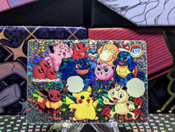 Pokemon Pocket Monsters Vending Prism Holo Vintage Sticker #459 PIKACHU rare - Image 1